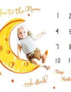 drool Paturica Milestone plusata pentru fotografii memorabile Luna Galbena
