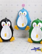 drool Pisoar pentru baietei Pinguin Albastru