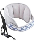 drool Suport de dormit pentru cap Gri cu alb