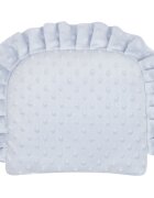 DUETBABY Perna clasica de dormit cu volanas 28x25 cm Minky Grey