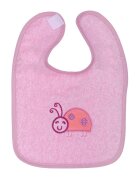 DUETBABY Set 2 Bavete din bumbac cu inchidere tip Velcro Pink