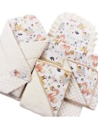DUETBABY Set multifunctional complet pentru bebelusi cu 5 piese Minky Deer