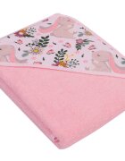 DUETBABY Set multifunctional complet pentru bebelusi cu 5 piese Minky Rabbit