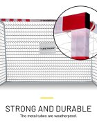 Dunlop Poarta de fotbal 300x200x110 cm