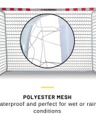 Dunlop Poarta de fotbal 300x200x110 cm