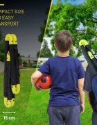 Dunlop Poarta de fotbal pliabila 90x59x61 cm