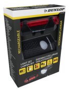 Dunlop Set 2 lumini reincarcabile pentru bicicleta