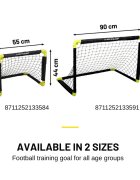 Dunlop Set 2 porti de fotbal pliabile 50x44x44