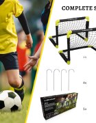 Dunlop Set 2 porti de fotbal pliabile 50x44x44