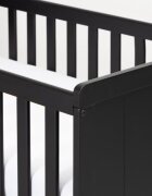 E-Kids Patut bebelusi din mdf 120x60 cm transformabil in sofa Elisabeth II Noce + Saltea Cocos