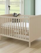 E-Kids Patut pentru bebelusi 120x60 cm Elisabeth II Beige material mdf transformabil in Sofa