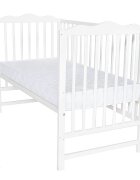 E-Kids Patut pentru copii Laura 12060 cm + saltea cocos 10 cm