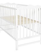 E-Kids Patut pentru copii Laura 12060 cm + saltea cocos 10 cm