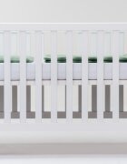 E-Kids Set lenjerie pentru patut cu 6 piese din bumbac 120x60 cm Mint