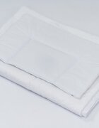 E-Kids Set lenjerie pentru patut cu 6 piese din bumbac 120x60 cm White