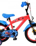 EandL Cycles Bicicleta EL Spiderman CB 14 inch roti din cauciuc gonflabile roti ajutatoare scaun si ghidon ajustabile