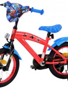 EandL Cycles Bicicleta EL Spiderman CB 14 inch roti din cauciuc gonflabile roti ajutatoare scaun si ghidon ajustabile