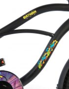 EandL Cycles Bicicleta pentru copii EL Batman 18 inch frana de mana tip V roata fata scaun si ghidon reglabil roti gonflabile