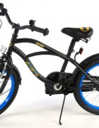 EandL Cycles Bicicleta pentru copii EL Batman 18 inch frana de mana tip V roata fata scaun si ghidon reglabil roti gonflabile