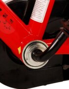 EandL Cycles Bicicleta pentru copii EL Disney Cars 12 inch CB frana de mana pe roata fata scaun si ghidon reglabil spite metalice roti gonflabile stopuri reflectorizante