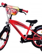 EandL Cycles Bicicleta pentru copii EL Disney Cars 16 inch ND frana de mana pe ambele roti scaun si ghidon reglabil sticla de apa spite roti gonflabile stopuri reflectorizante