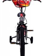EandL Cycles Bicicleta pentru copii EL Disney Cars 16 inch ND frana de mana pe ambele roti scaun si ghidon reglabil sticla de apa spite roti gonflabile stopuri reflectorizante