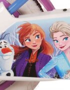 EandL Cycles Bicicleta pentru copii EL Disney Frozen 12 inch CB frana de mana pe roata fata scaun si ghidon reglabil spite metalice roti gonflabile stopuri reflectorizante