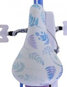 EandL Cycles Bicicleta pentru copii EL Disney Frozen 14 inch FM frana de mana pe ambele roti scaun si ghidon reglabil cosulet pe ghidon roti gonflabile stopuri reflectorizante