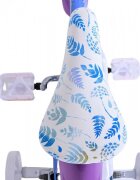 EandL Cycles Bicicleta pentru copii EL Disney Frozen 14 inch ND frana de mana pe roata fata scaun si ghidon reglabil cosulet pe ghidon roti gonflabile stopuri reflectorizante