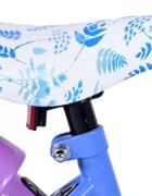 EandL Cycles Bicicleta pentru copii EL Disney Frozen 14 inch ND frana de mana pe roata fata scaun si ghidon reglabil cosulet pe ghidon roti gonflabile stopuri reflectorizante