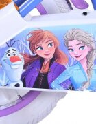 EandL Cycles Bicicleta pentru copii EL Disney Frozen 14 inch ND frana de mana pe roata fata scaun si ghidon reglabil cosulet pe ghidon roti gonflabile stopuri reflectorizante