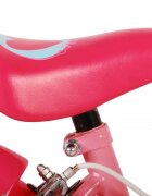 EandL Cycles Bicicleta pentru copii EL Disney Princess 14 inch Pink ND frana de mana pe ambele roti scaun si ghidon reglabil spite metalice roti gonflabile stopuri reflectorizante