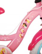EandL Cycles Bicicleta pentru copii EL Disney Princess 14 inch Pink ND frana de mana pe ambele roti scaun si ghidon reglabil spite metalice roti gonflabile stopuri reflectorizante