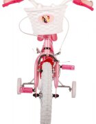 EandL Cycles Bicicleta pentru copii EL Disney Princess 14 inch Pink ND frana de mana pe ambele roti scaun si ghidon reglabil spite metalice roti gonflabile stopuri reflectorizante
