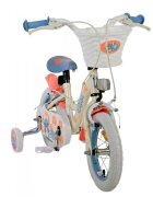 EandL Cycles Bicicleta pentru copii EL Disney Stitch 12 inch frana de mana pe ambele roti scaun si ghidon reglabil spite metalice roti gonflabile stopuri reflectorizante