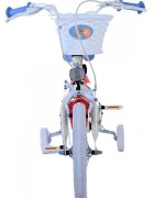 EandL Cycles Bicicleta pentru copii EL Disney Stitch 14 inch frana de mana pe ambele roti scaun si ghidon reglabil spite metalice roti gonflabile stopuri reflectorizante