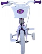 EandL Cycles Bicicleta pentru copii EL Disney Wish 12 inch frana de mana pe roata fata scaun si ghidon reglabil spite metalice roti gonflabile stopuri reflectorizante