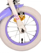 EandL Cycles Bicicleta pentru copii EL Minnie Mouse 12 inch Bow Tie pentru copii cu varsta cuprinsa intre 3 si 4.5 ani cu o inaltime intre 92 la 104 frana de mana fata frana de picior spate stopuri reflectorizante roti ajutatoare