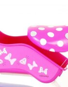 EandL Cycles Bicicleta pentru copii EL Minnie Mouse Cutest Ever 16 inch varsta 4-6 ani inaltimea 104- 110 cm roti ajutatoare inaltime sa de la podea 53 cm cauciucuri albe frana de mana pe ambele roti