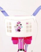 EandL Cycles Bicicleta pentru copii EL Minnie Mouse Cutest Ever 16 inch varsta 4-6 ani inaltimea 104- 110 cm roti ajutatoare inaltime sa de la podea 53 cm cauciucuri albe frana de mana pe ambele roti