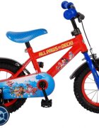 EandL Cycles Bicicleta pentru copii EL Paw Patrol 12 inch frana de mana pe roata fata scaun si ghidon reglabil spite roti gonflabile