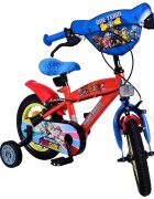 EandL Cycles Bicicleta pentru copii EL Paw Patrol Core 12 inch frana de mana pe ambele roti scaun si ghidon reglabil spite metalice roti gonflabile stopuri reflectorizante