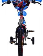 EandL Cycles Bicicleta pentru copii EL Spiderman FW 14 inch frana de mana pe ambele roti scaun si ghidon reglabil roti gonflabile stopuri reflectorizante