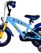 EandL Cycles Bicicleta pentru copii EL Spidey si prietenii 12 inch frana de mana pe roata fata scaun si ghidon reglabil spite metalice roti gonflabile