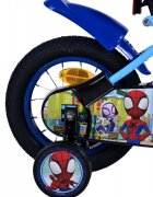 EandL Cycles Bicicleta pentru copii EL Spidey si prietenii 12 inch frana de mana pe roata fata scaun si ghidon reglabil spite metalice roti gonflabile
