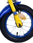 EandL Cycles Bicicleta pentru copii EL Spidey si prietenii 12 inch frana de mana pe roata fata scaun si ghidon reglabil spite metalice roti gonflabile