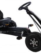 EandL Cycles Go kart EL Race pentru copii 4-7 ani cadru metalic robust scaun reglabil frana de mana roti gonflabile