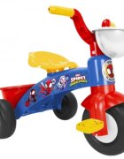 EandL Cycles Tricicleta pentru copii Spidey varsta 1-3 ani cos transport pe ghidon greutate maxima admisa 25 kg