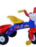 EandL Cycles Tricicleta pentru copii Spidey varsta 1-3 ani cos transport pe ghidon greutate maxima admisa 25 kg