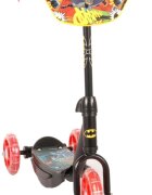 EandL Cycles Trotineta pentru copii EL Batman cu trei roti pentru copii 2-6 ani greutate maxima 20 kg